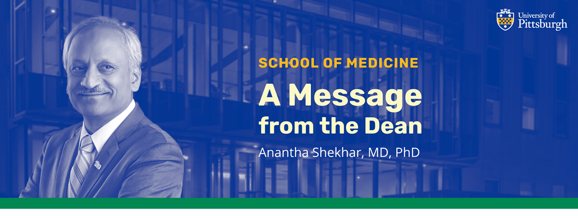 a message from Dean Shekhar a message from Dean Shekhar